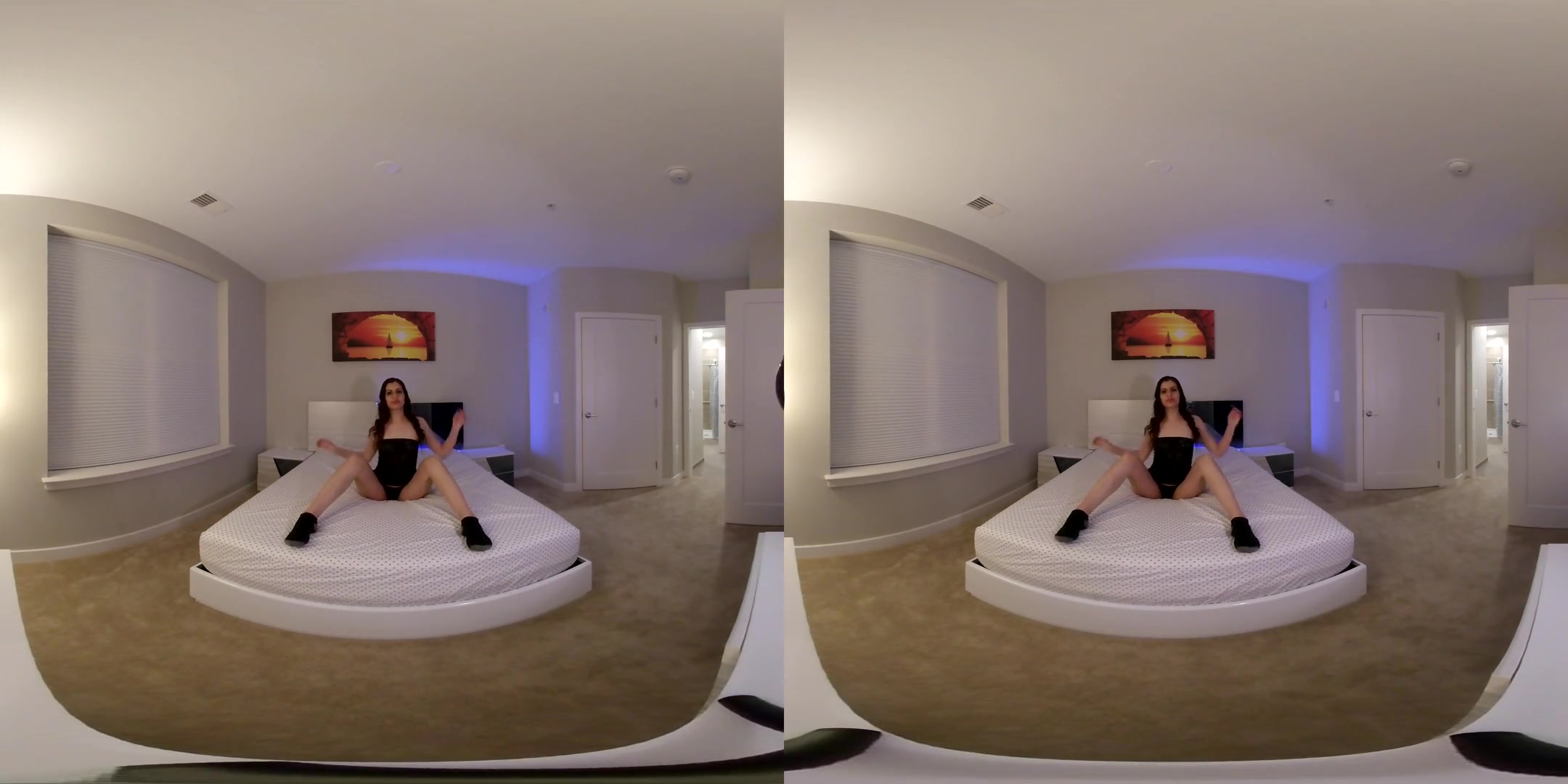 Bedroom Raya - Petite Striptease Solo Model - SexLikeReal