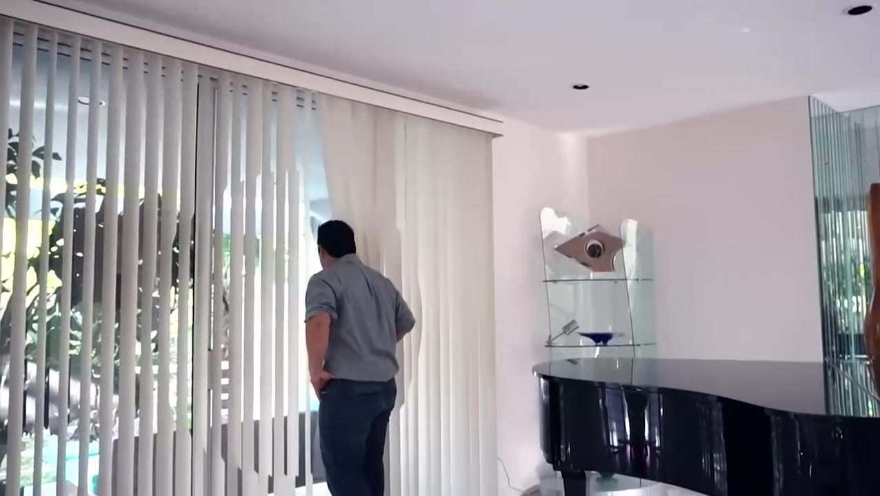 a lesson for her husband