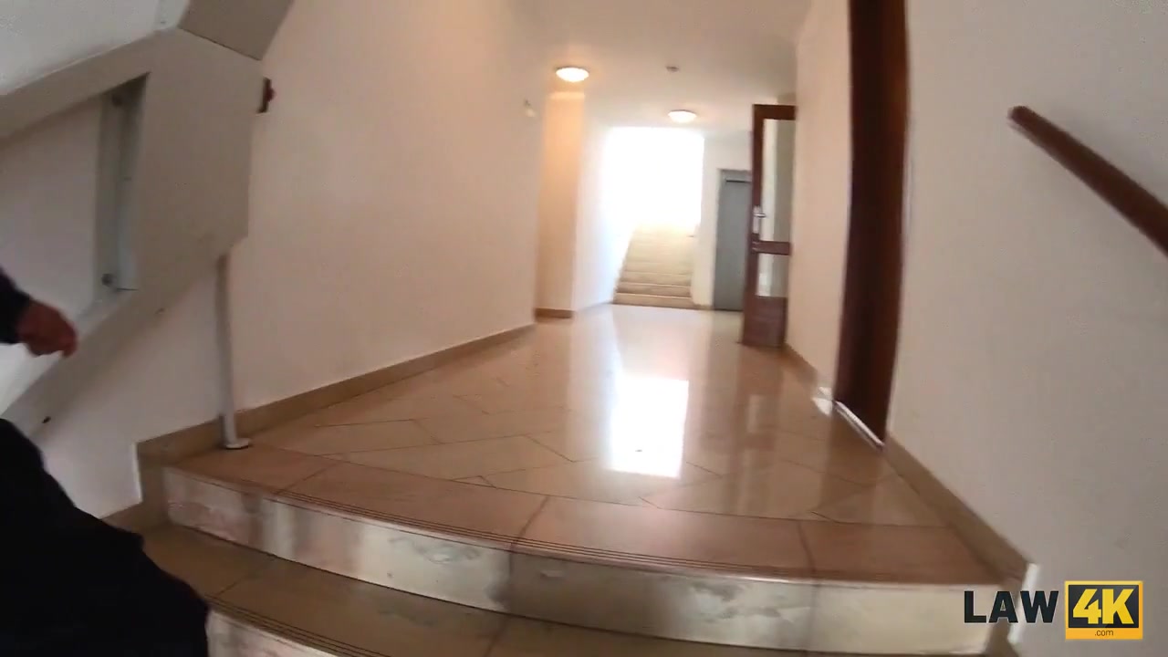 LAW4k. Tanned lady gives cop blowjob, titjob, and her wet pussy