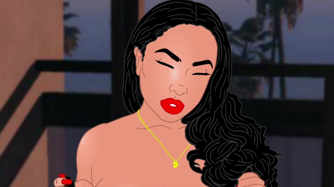 Destiny Skye 2d Animated Model Shoot - Blackdisney315