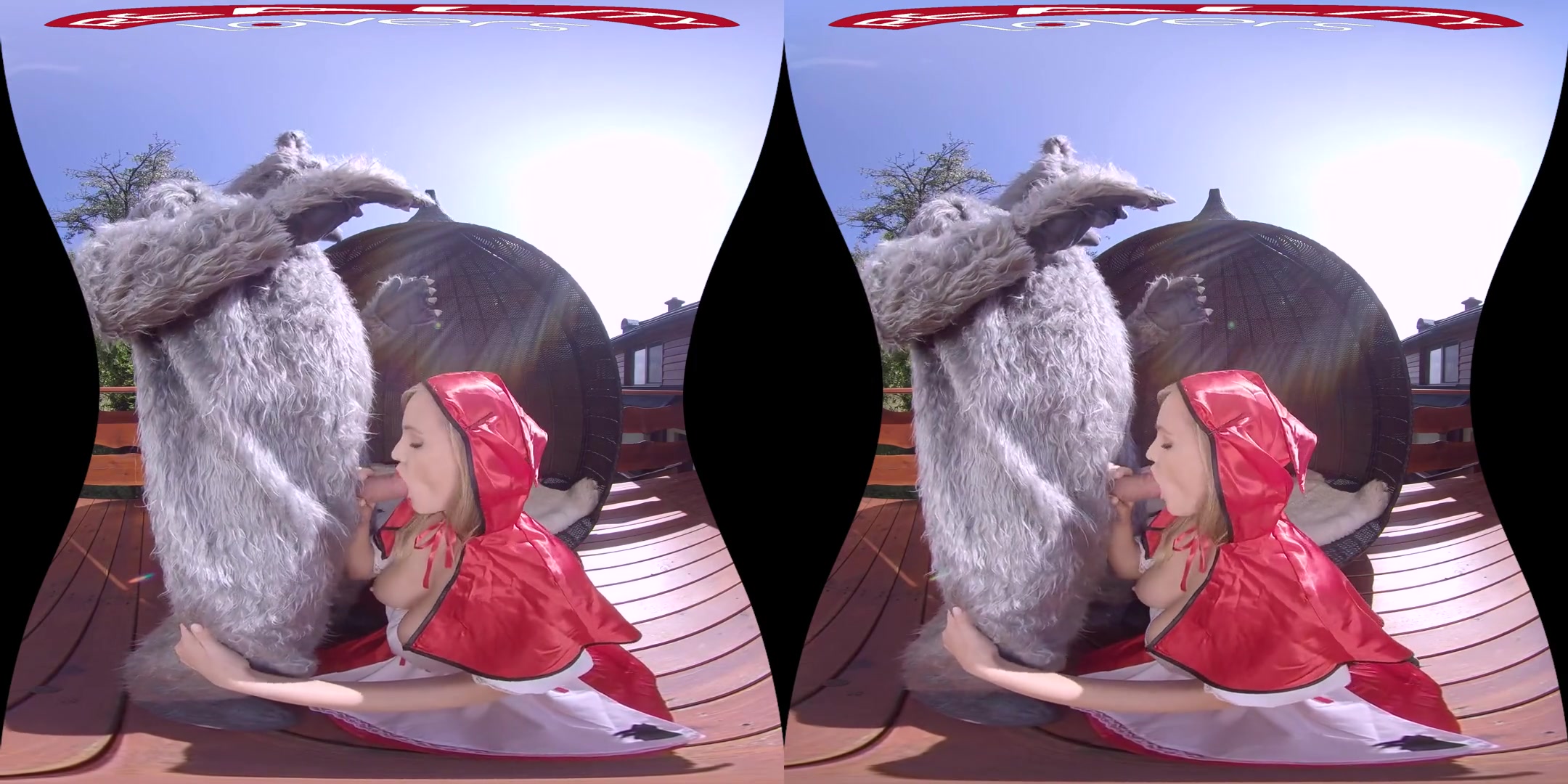 Red Riding Hood - Big Tits teen 18+ Furry Cosplay - SexLikeReal