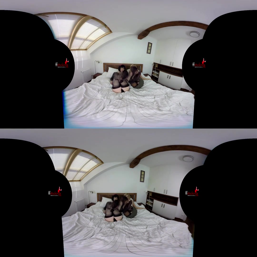 Naughty Julia & Vinna Reed in Feel The Heat Virtual Reality - FFStockings