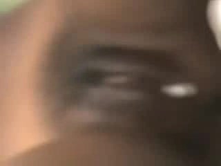 Outstanding Ebony dame spends time masturbating her pussy