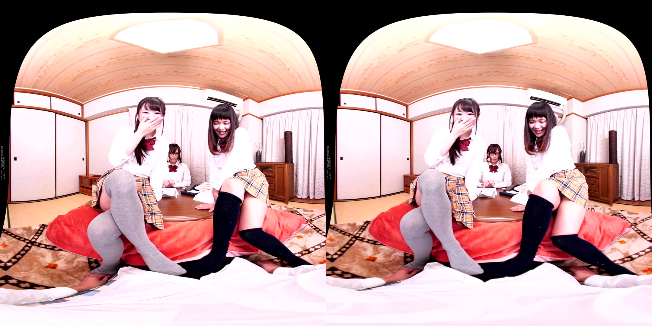 Spending New Years Under the Foot Warmer with Three Hot schoolgirls 18+ 3 - SexLikeReal