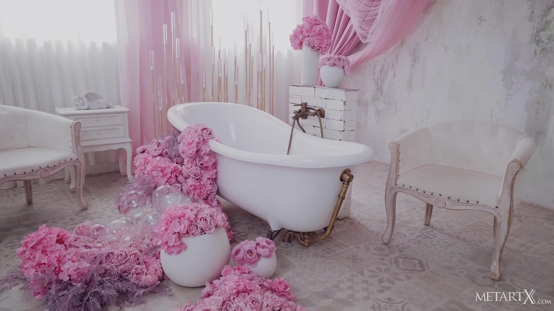 Pink Bathroom 2 - Ann Joy