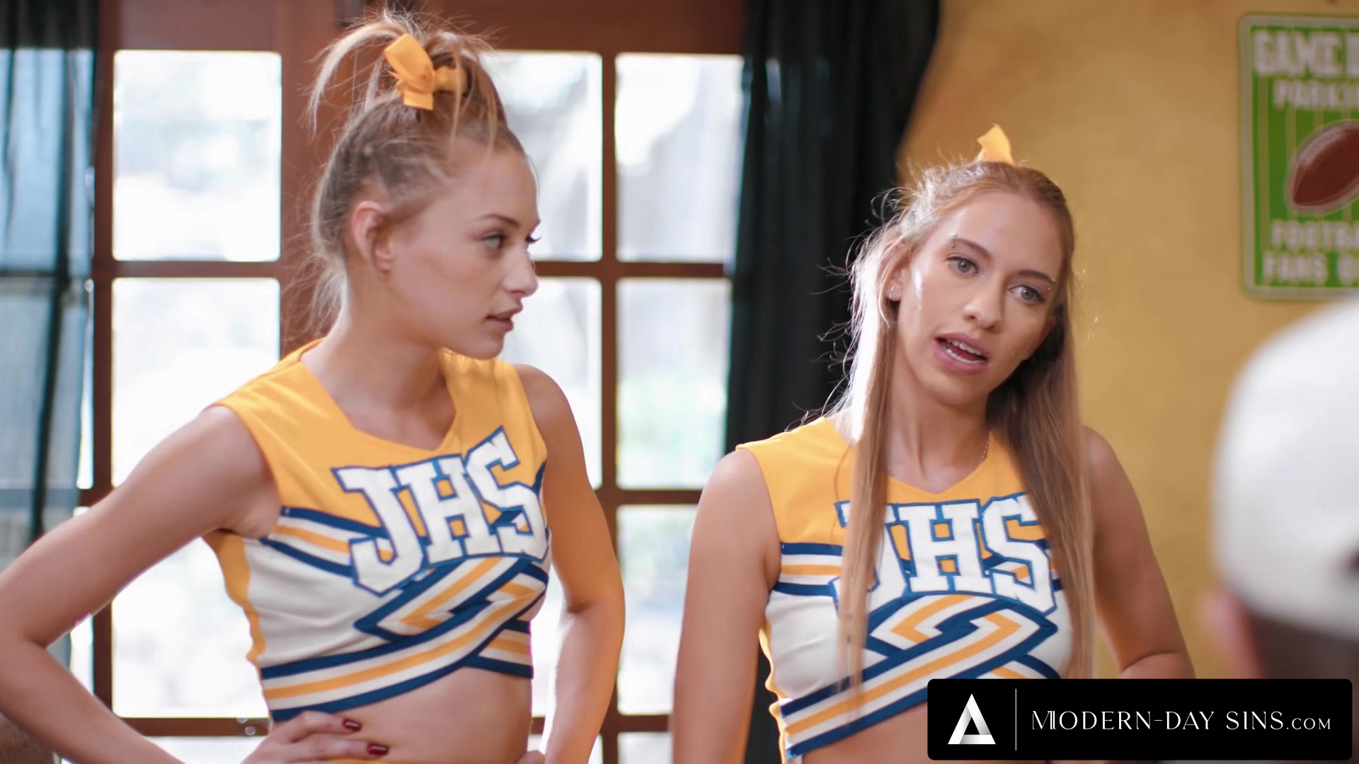 MODERN-DAY SINS - College Coach Buttfucks His Slutty teen 18+ students 18+ Khloe Kapri and Kyler Quinn!