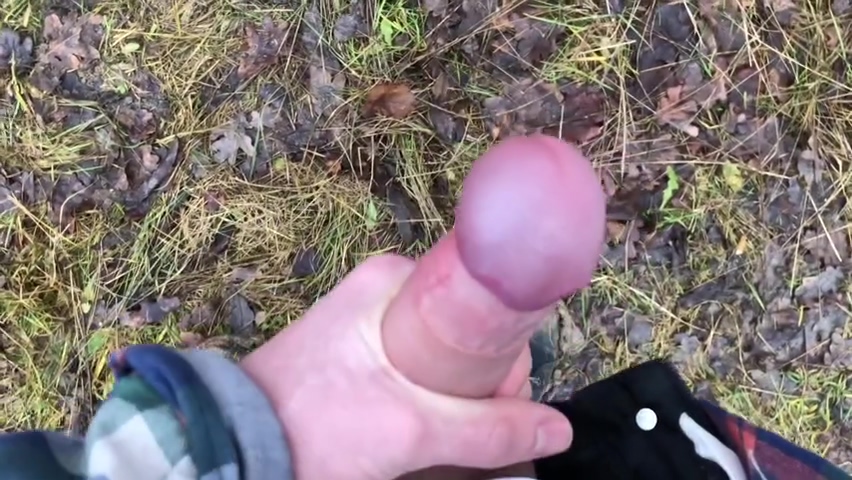 Alone In Field.amazing View And Big Cum