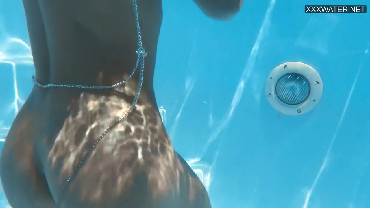 Euro Blonde Small Tits Pornstar Zazie Swimming