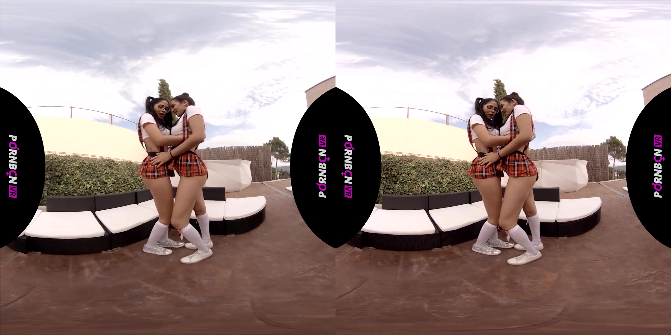 2 Lesbian schoolgirls 18+ - SexLikeReal