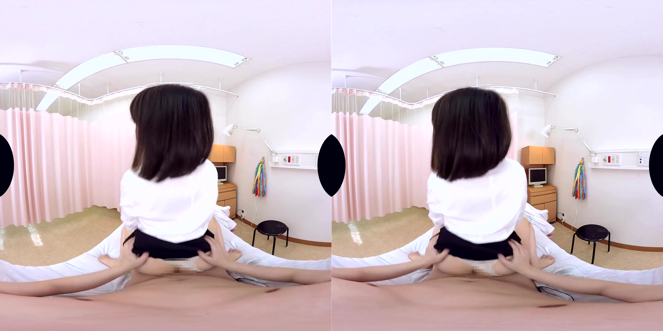 Visited by the Young OL in the Hospital 2 - Asian teen 18+ Hospital Fuck