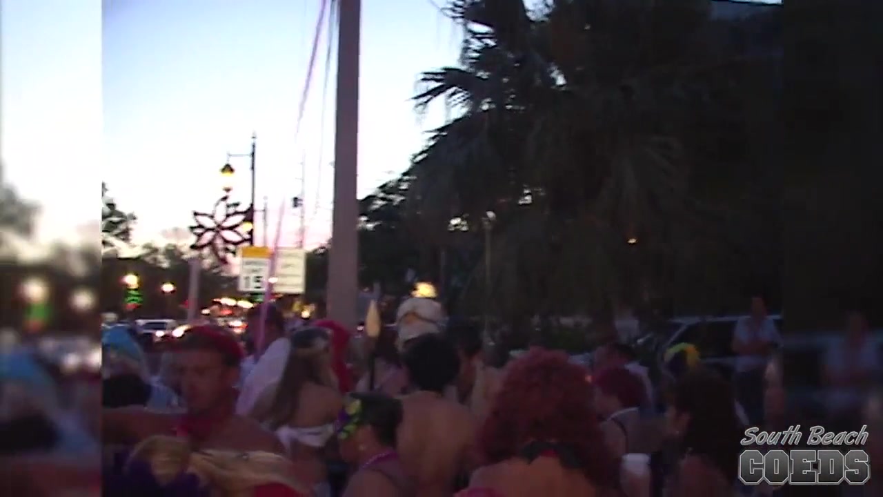 neverbeforeseen Home Video Walking Around Fantasy Fest Key West - SouthBeachCoeds