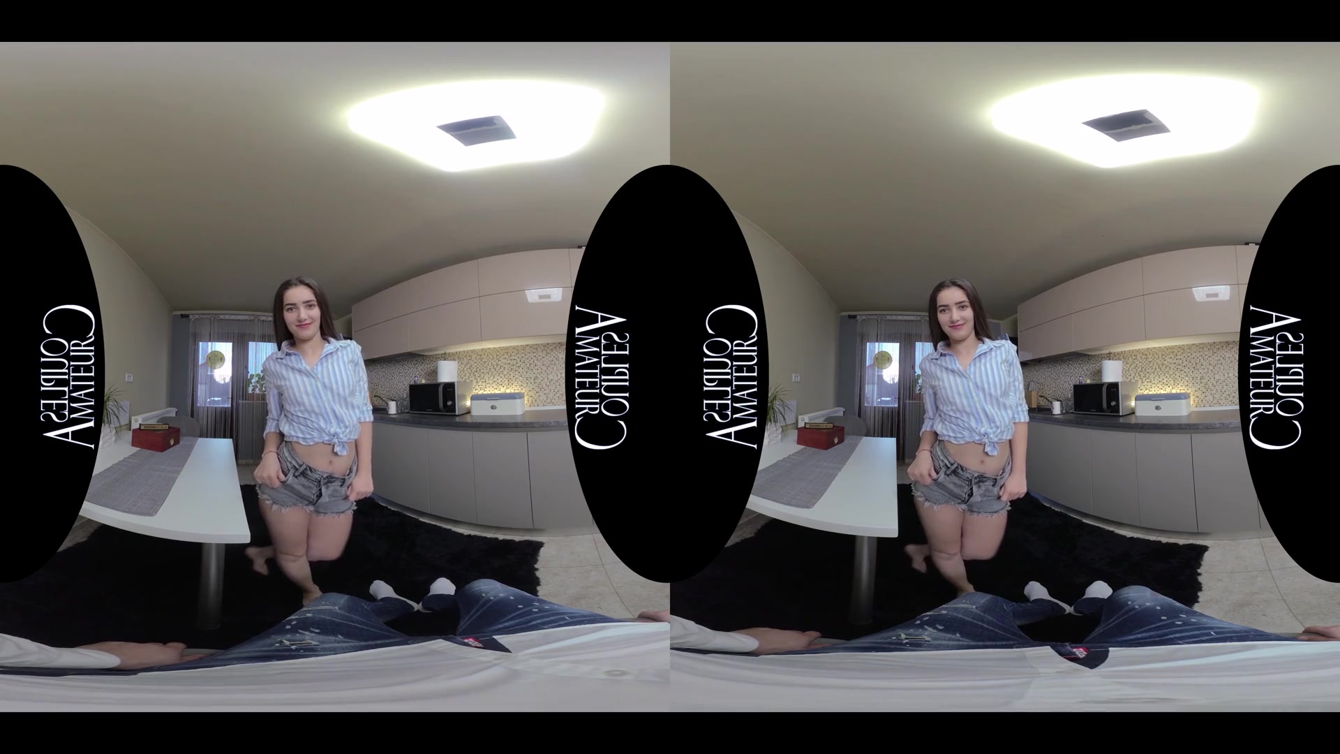 Wishing You A Happy Birthday! - Virtual Reality Blowjob with a Sexy Amateur Brunette