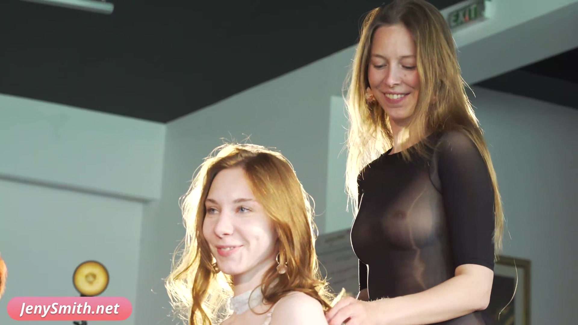 Three girls. Janie Smith and her friends are exposed on camera