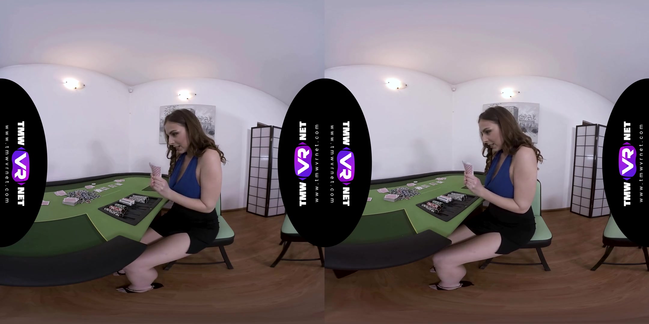 Antonia Sainz in Busty Poker Dealer Shows All Her Tricks - TmwVRNet