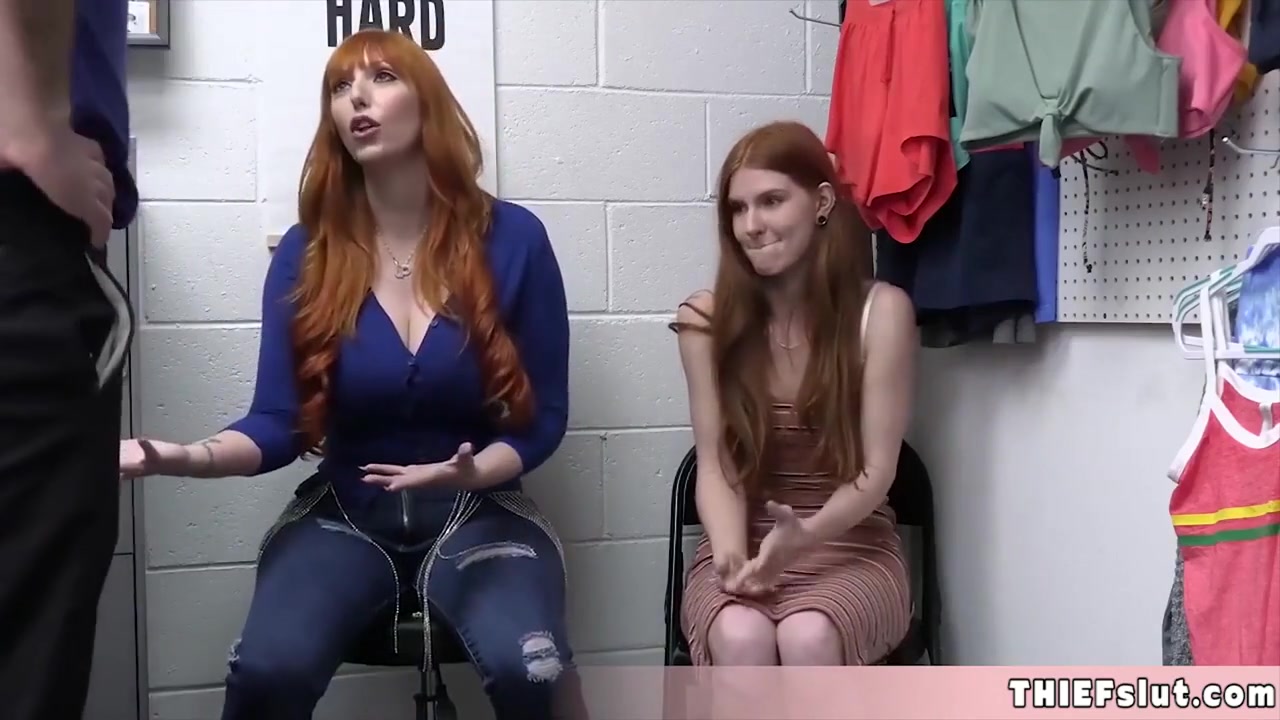 Redhead Milf And Cute Shoplifter Teen 18+