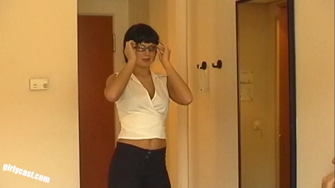 teen 18+ Alex From Berlin, The First Time Naked On Camera