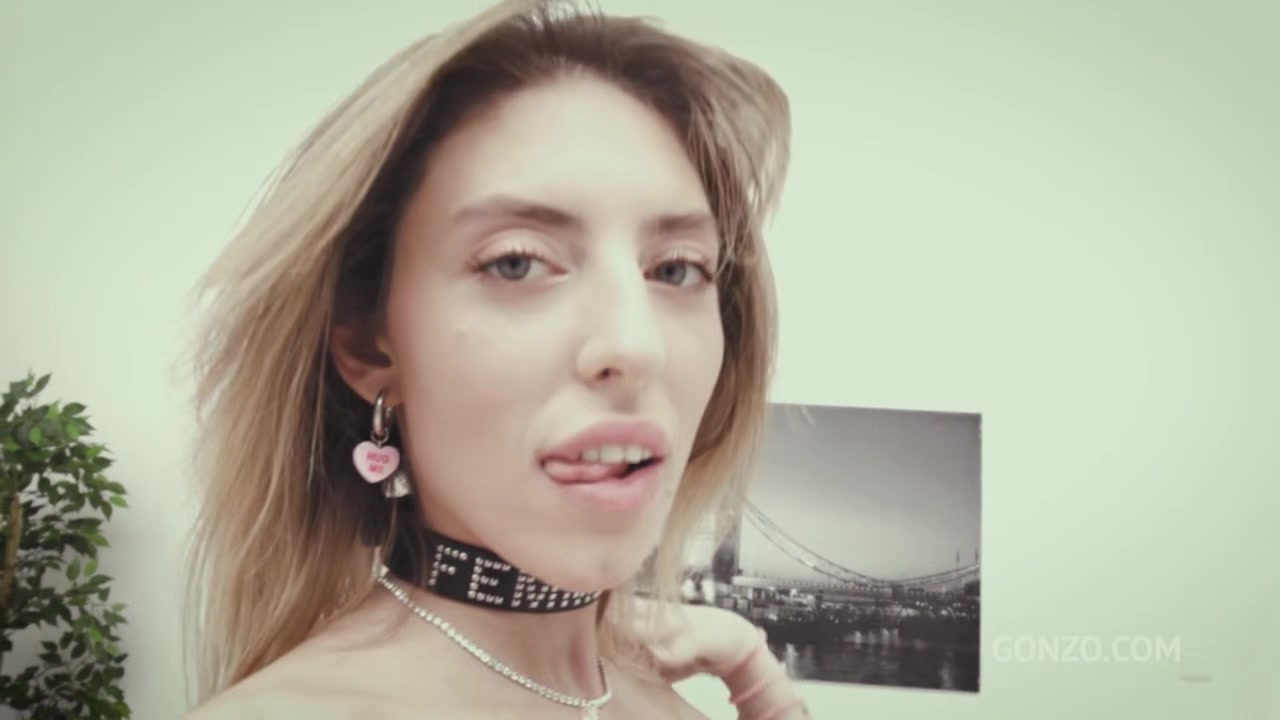 FIRST INTERRACIAL DP-Fanta Sie Stretches Her Holes During Rough