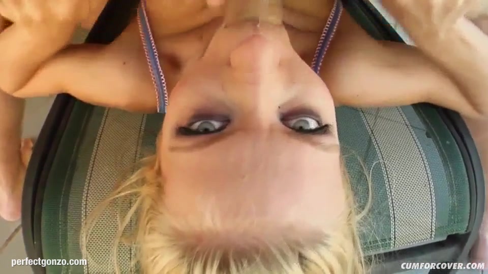Group cumshots for Helena on Cum For Cover in a blowbang scene