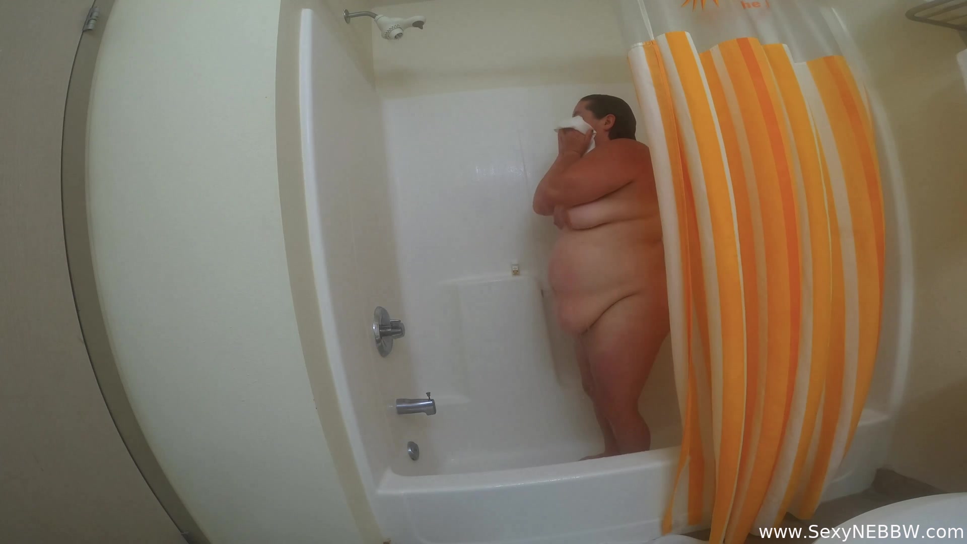 Sexy Bbw Hotel Morning Shower - Sexynebbw