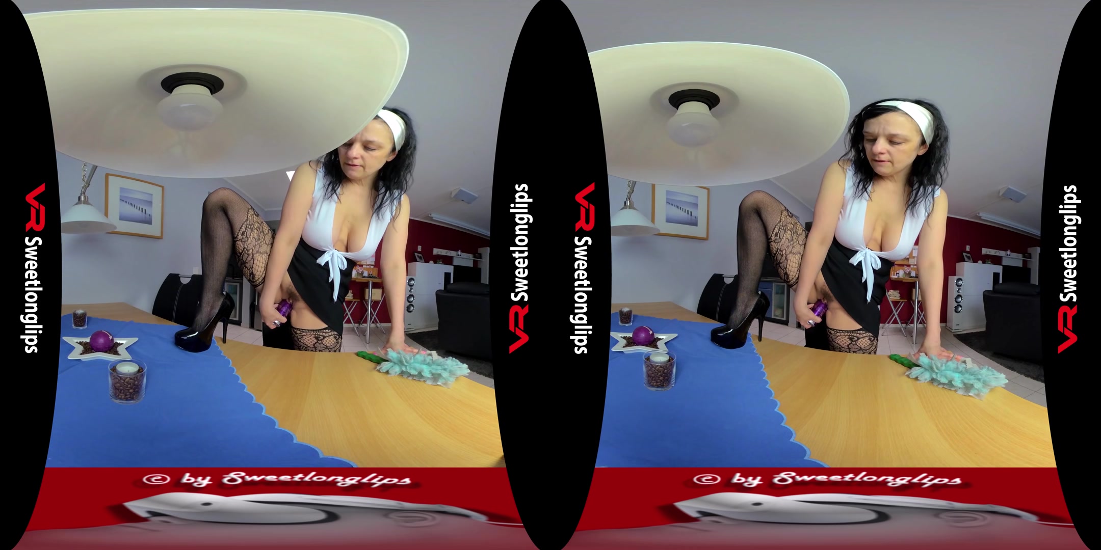 Putzfrau auf Abwegen- German Amateur Solo with Toy - Sweetlonglips