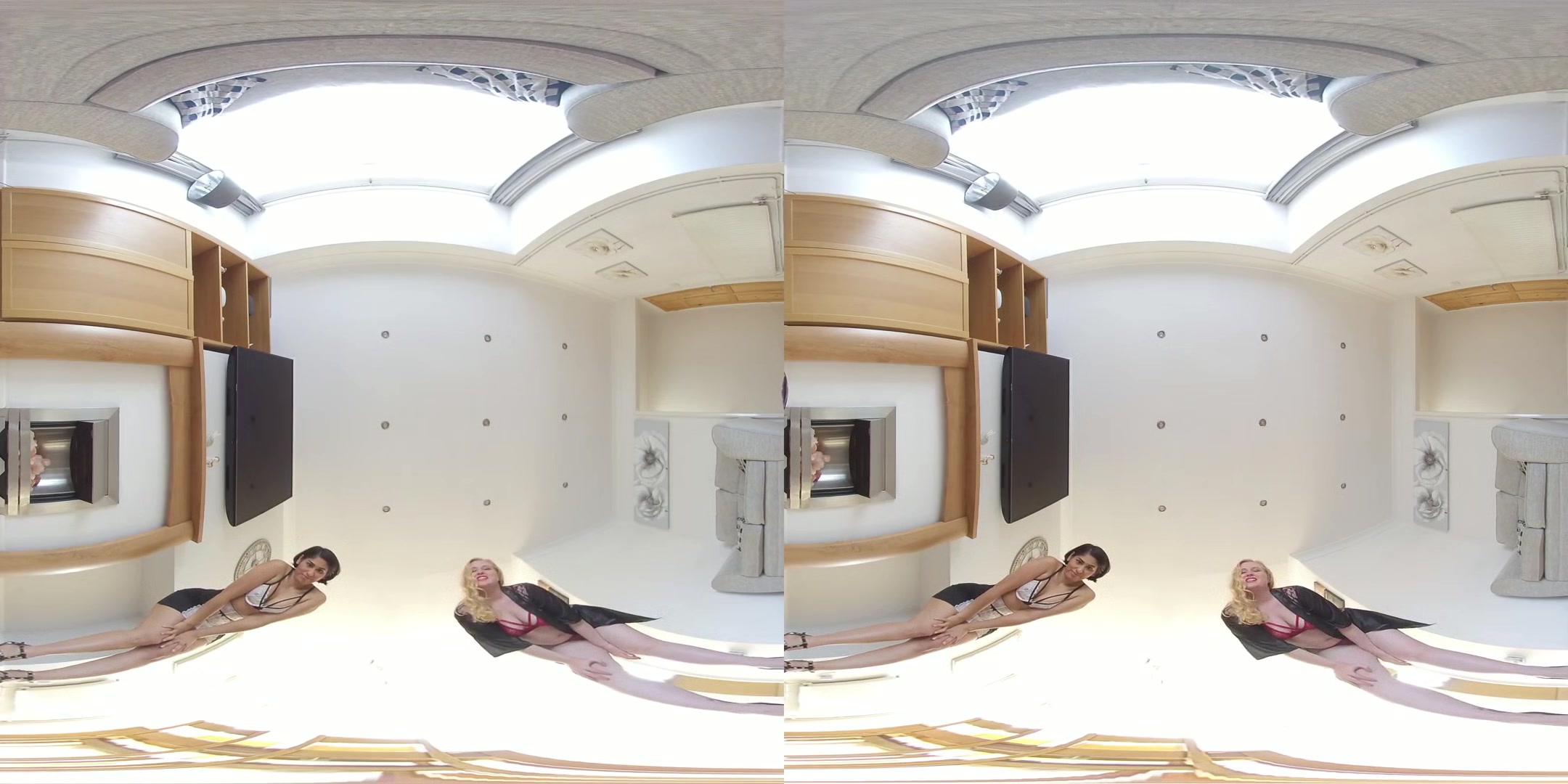 Sahara and Satine - Face Sitting; Fetish POV VR