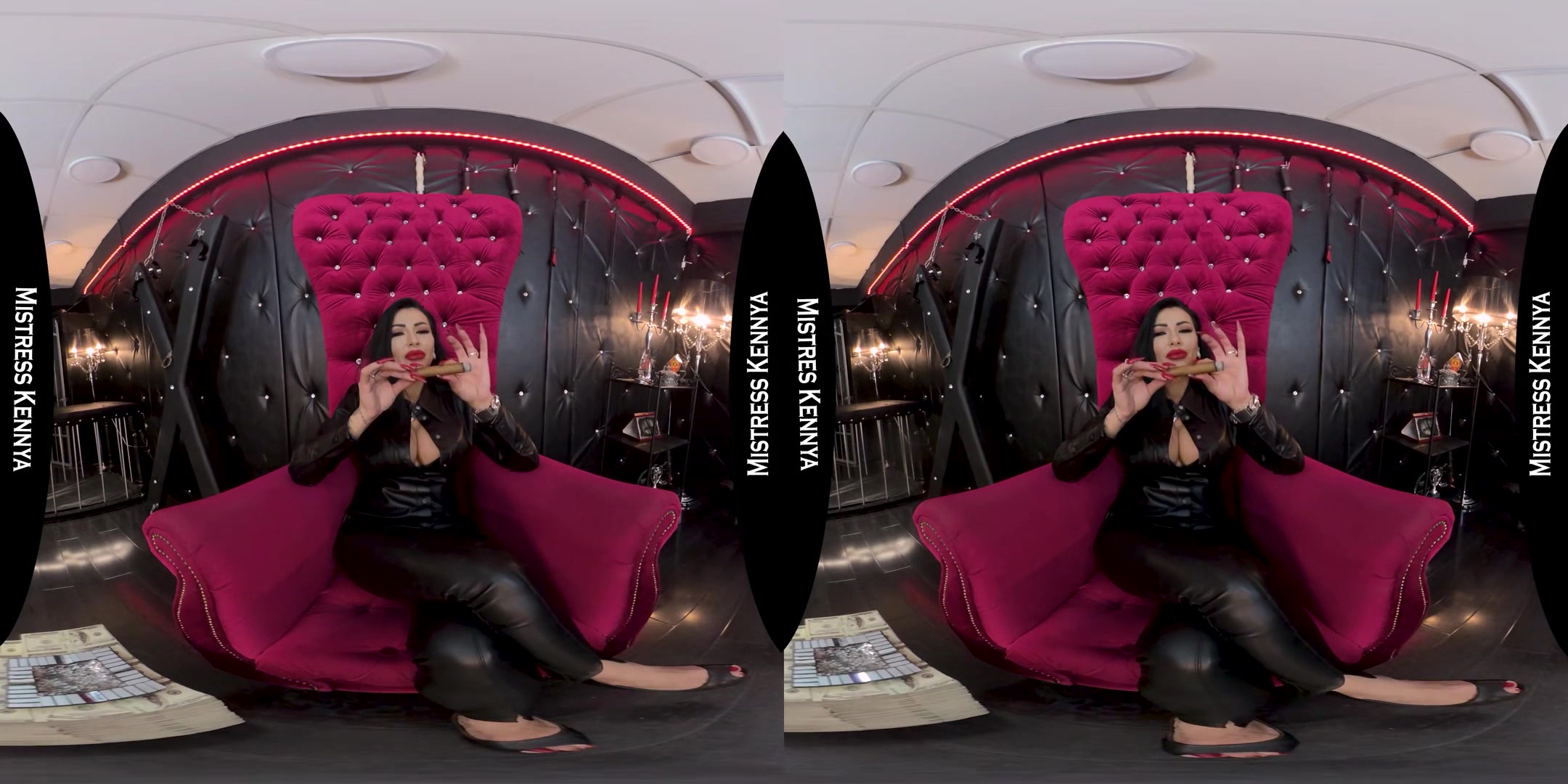 Mistress Kennya - SPH Verbal Humiliation Power Exchange Cigar Smoking Cuckolding - Professional Domme in Charge