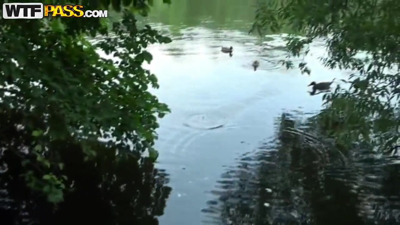 Russian chick Masha gets assfucked in the forest