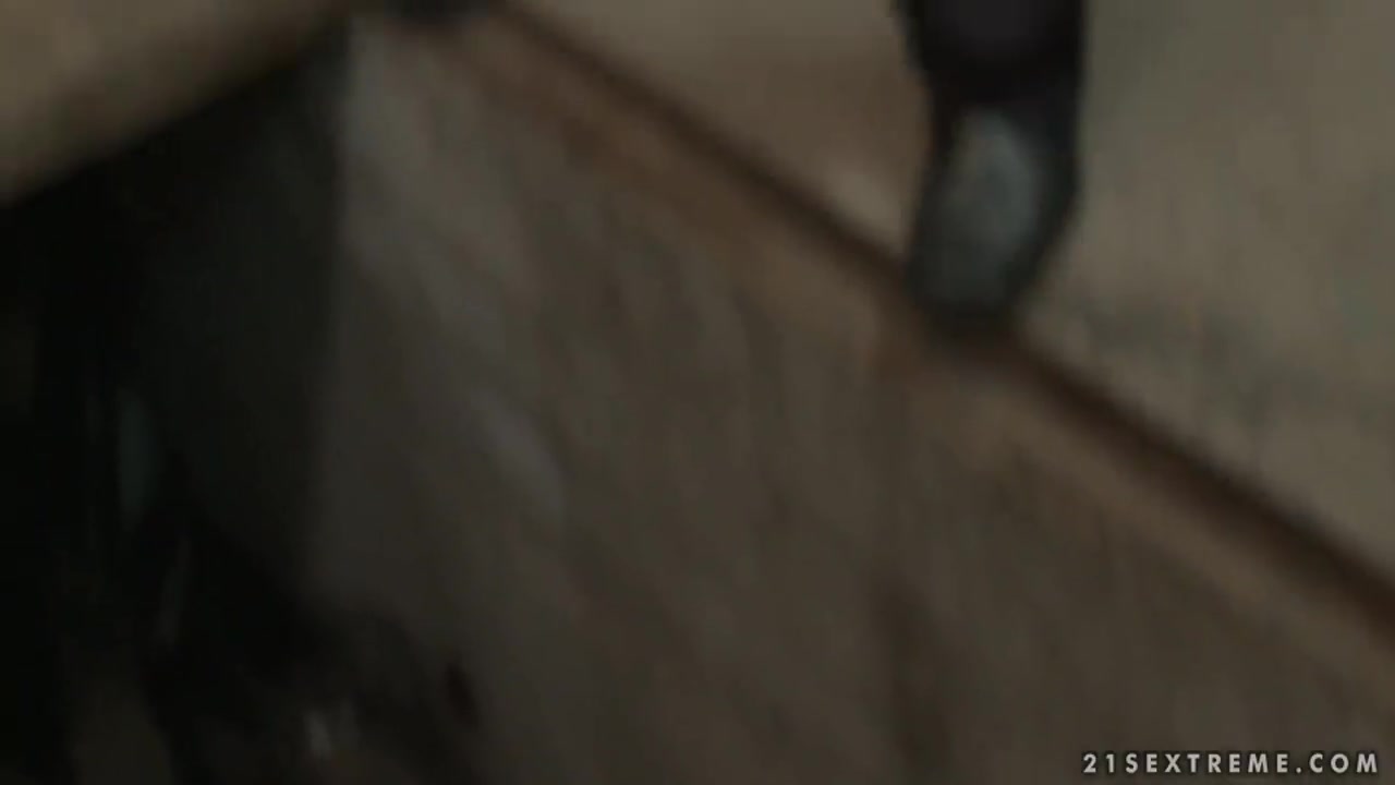 Dominant male punishing his sexual girlfriend