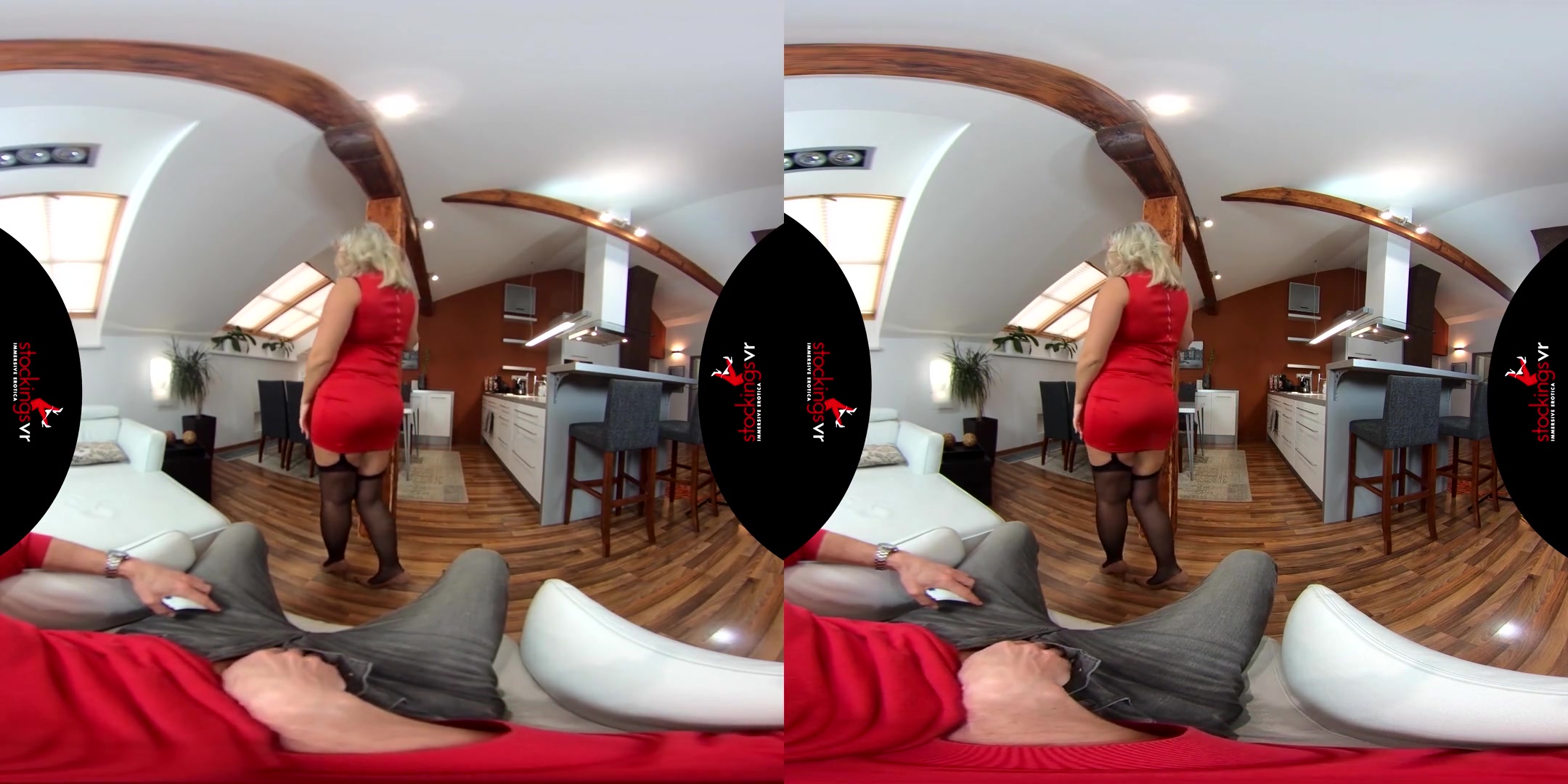 Krystal Swift in Man Hungry - StockingsVR