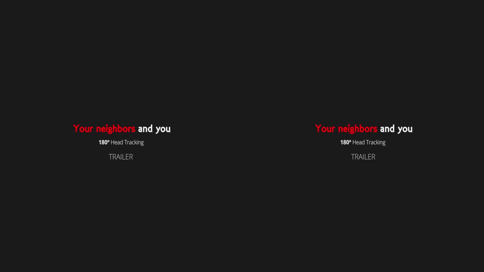 Your neighbors and you