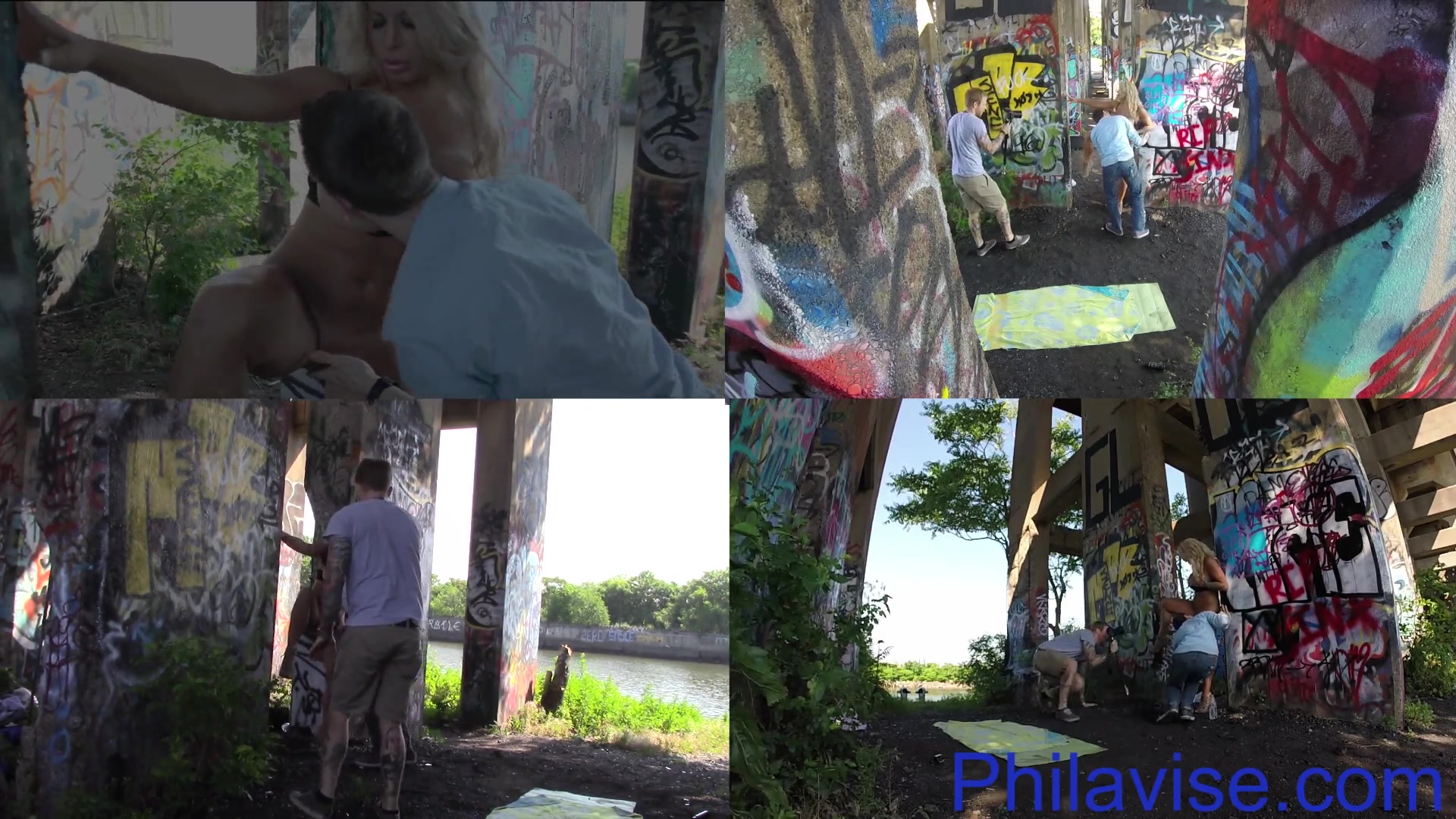 PHILAVISE- Banging milf Alyssa Lynn Outdoors
