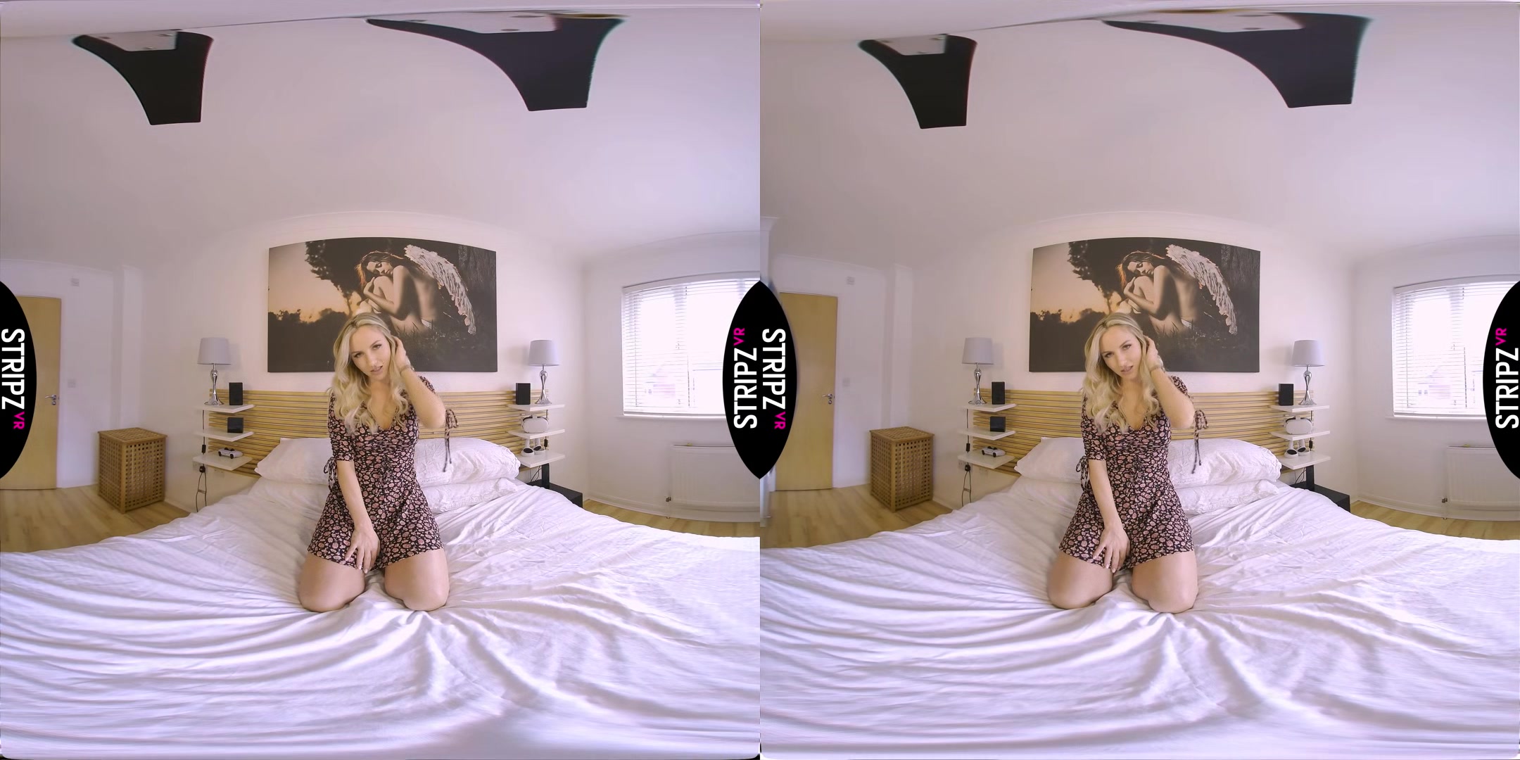 Sweet Summer Dress - Playmate Natasha Anastasia Sexy Solo Striptease