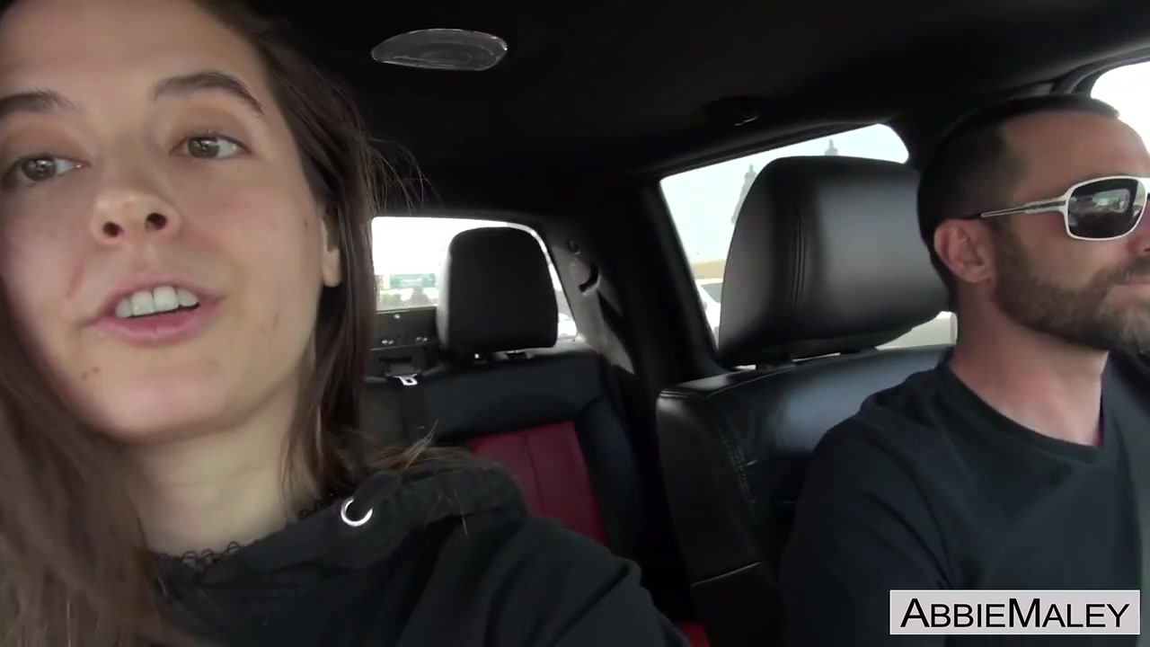 I Let James Fuck Me Against A Tree After The Car With Abbie Maley And James Deen