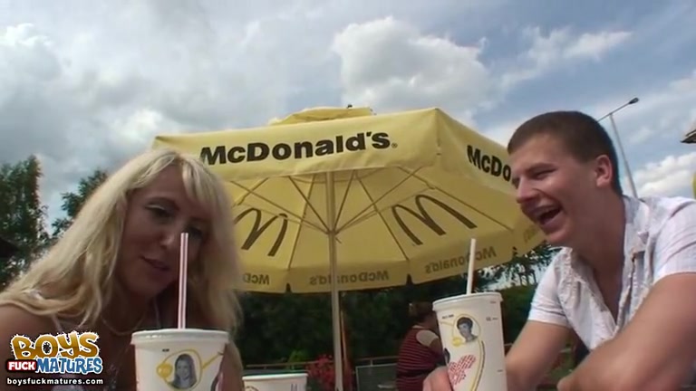 MacDonald's provides food and fuck
