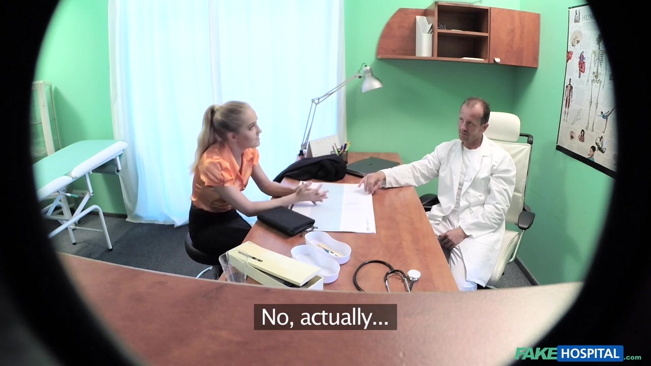 Silvie in Hot slim girl with great tits learns she is a squirter - FakeHospital