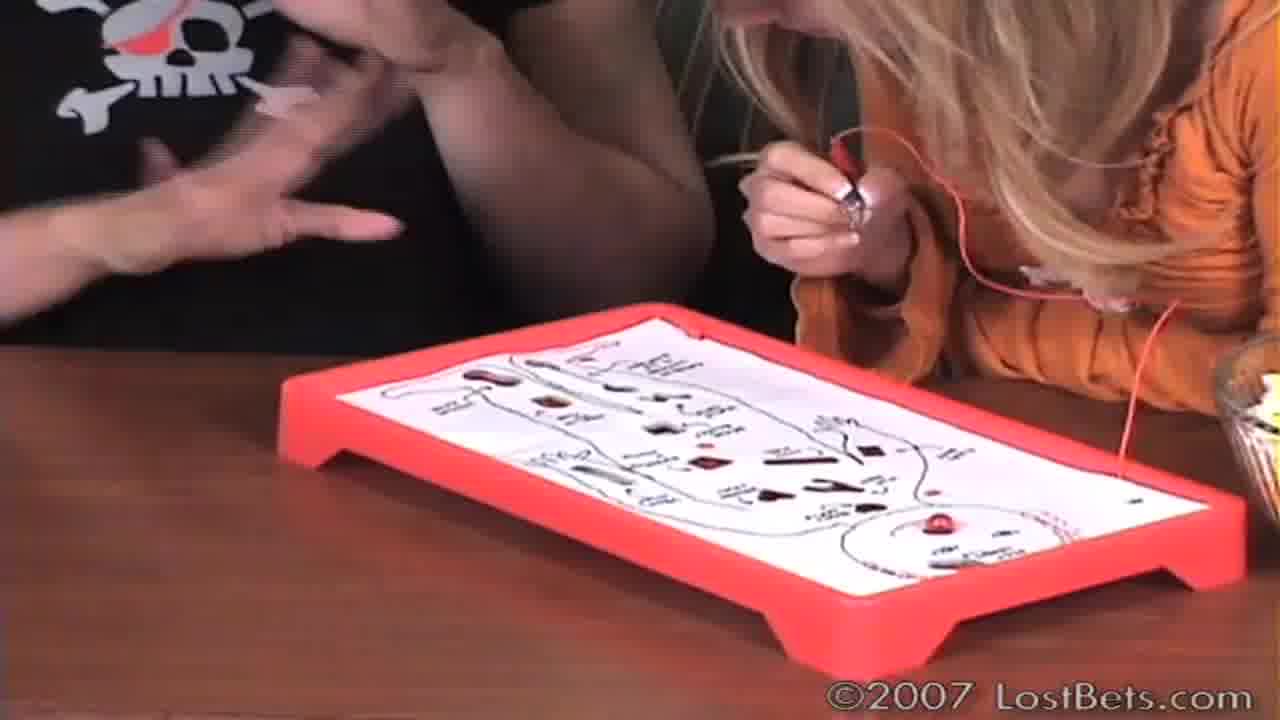 Tristen and Stephanie play Strip Surgery