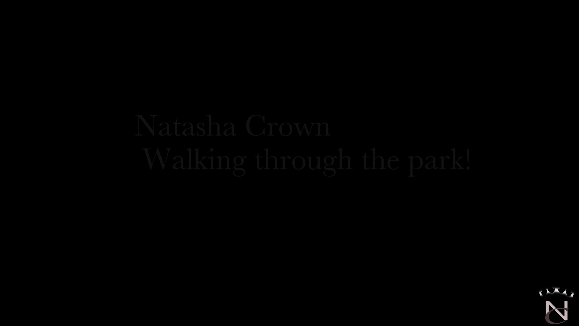 Walking Through The Park - Sex Movies Featuring Natasha Crown