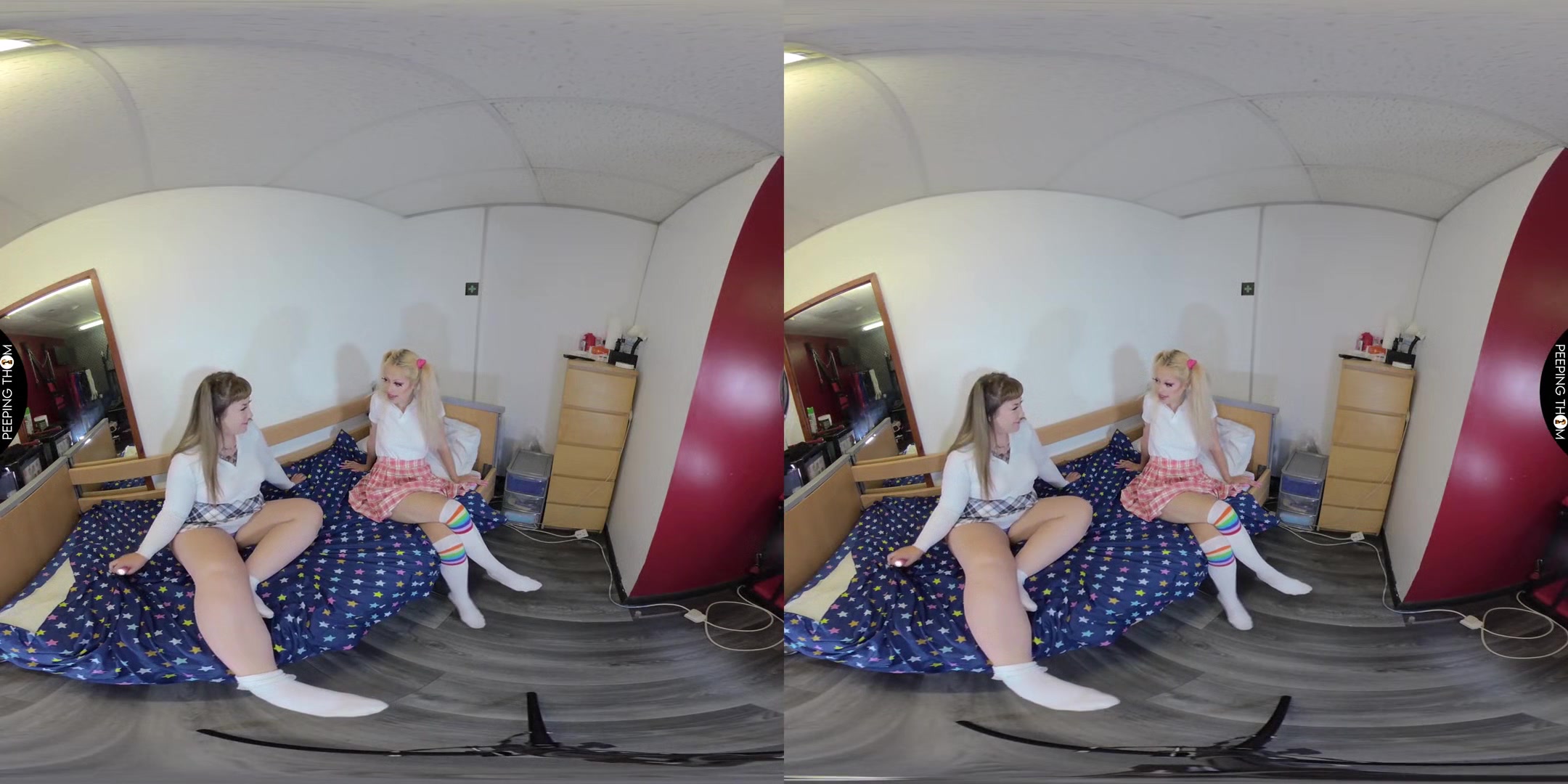 We Found Toys - Lesbian Teen 3D Porn Voyeur - SexLikeReal