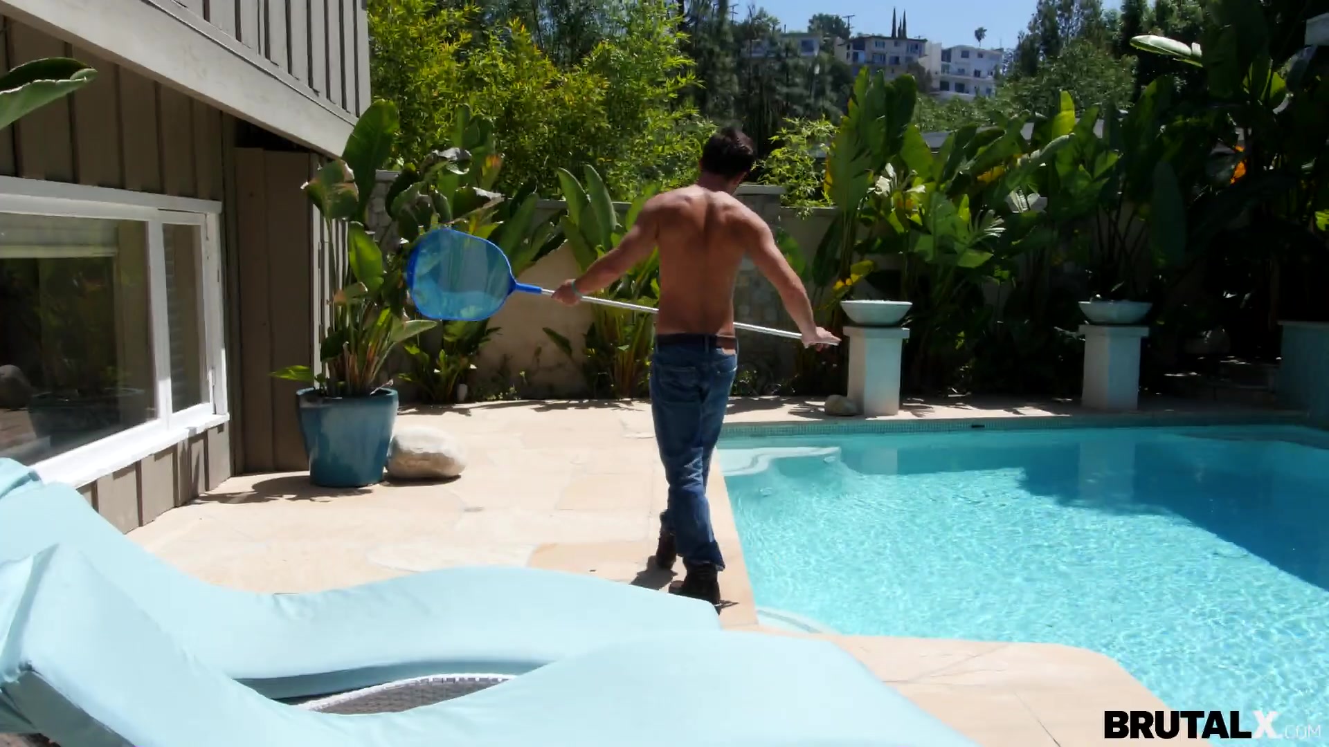 BrutalX - Alaina Kristar - Brute-fucked by a pool boy