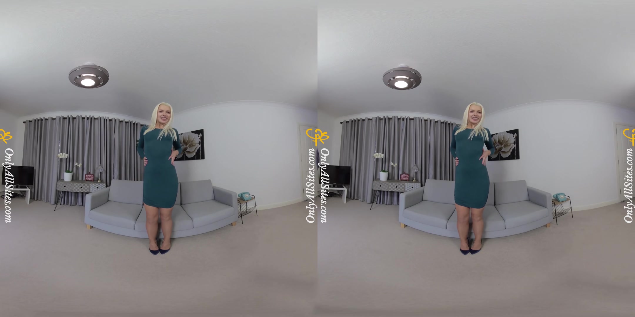 Lydia Jane - Green Dress - OnlyTease