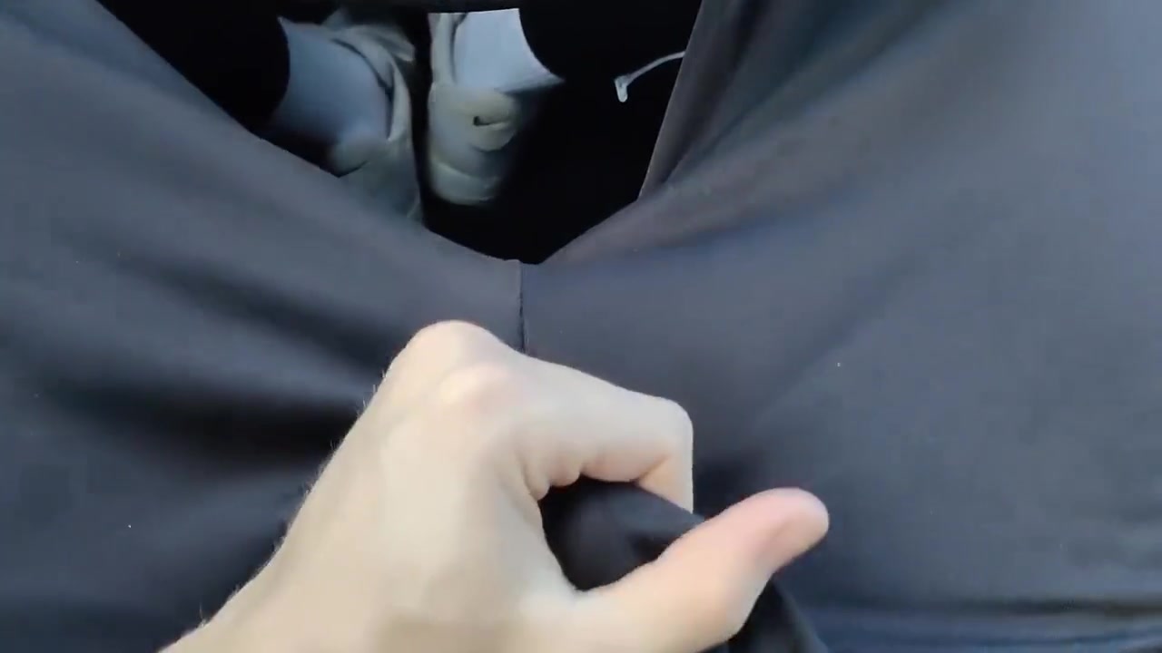 Horny Gf Gets Fucked In The Car got Interrupted While Cumming On Her Ass