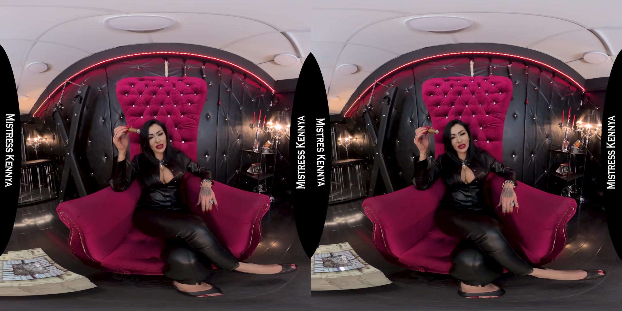Mistress Kennya - SPH Verbal Humiliation Power Exchange Cigar Smoking Cuckolding - Professional Domme in Charge