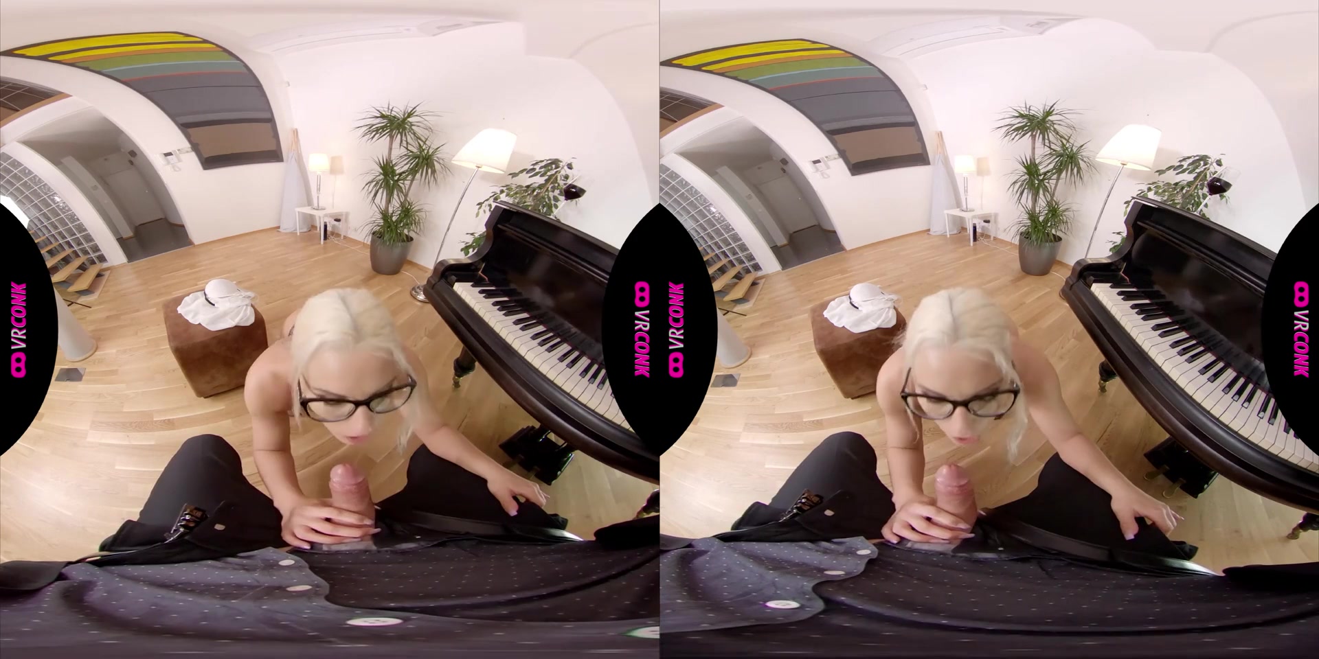 Blanche Bradburry in Remember That Piano - VR Porn Video - VRConk