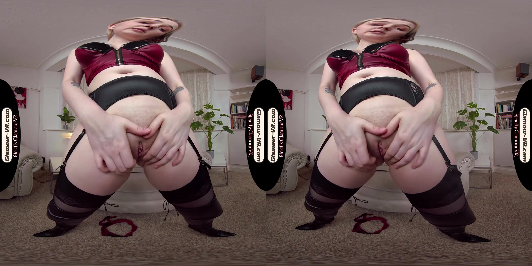 Em Yang Black Jacket & Zipper Lingerie Special Task & Multiple Rewards Joi - 8k Vr