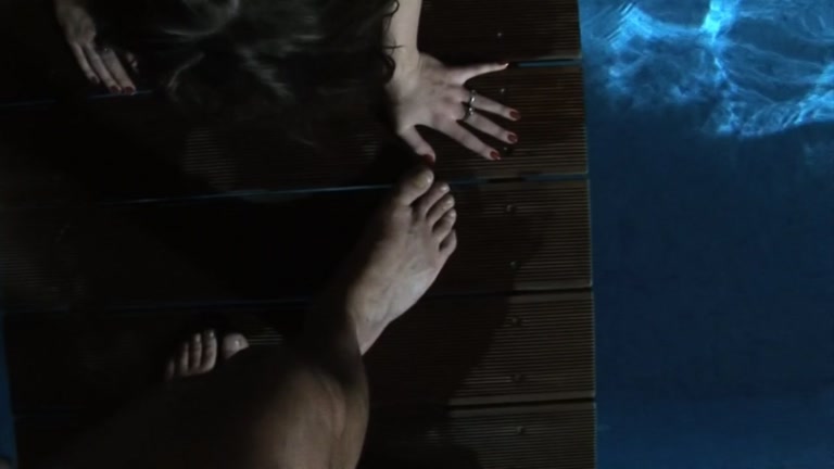 Wild group fucking in the pool