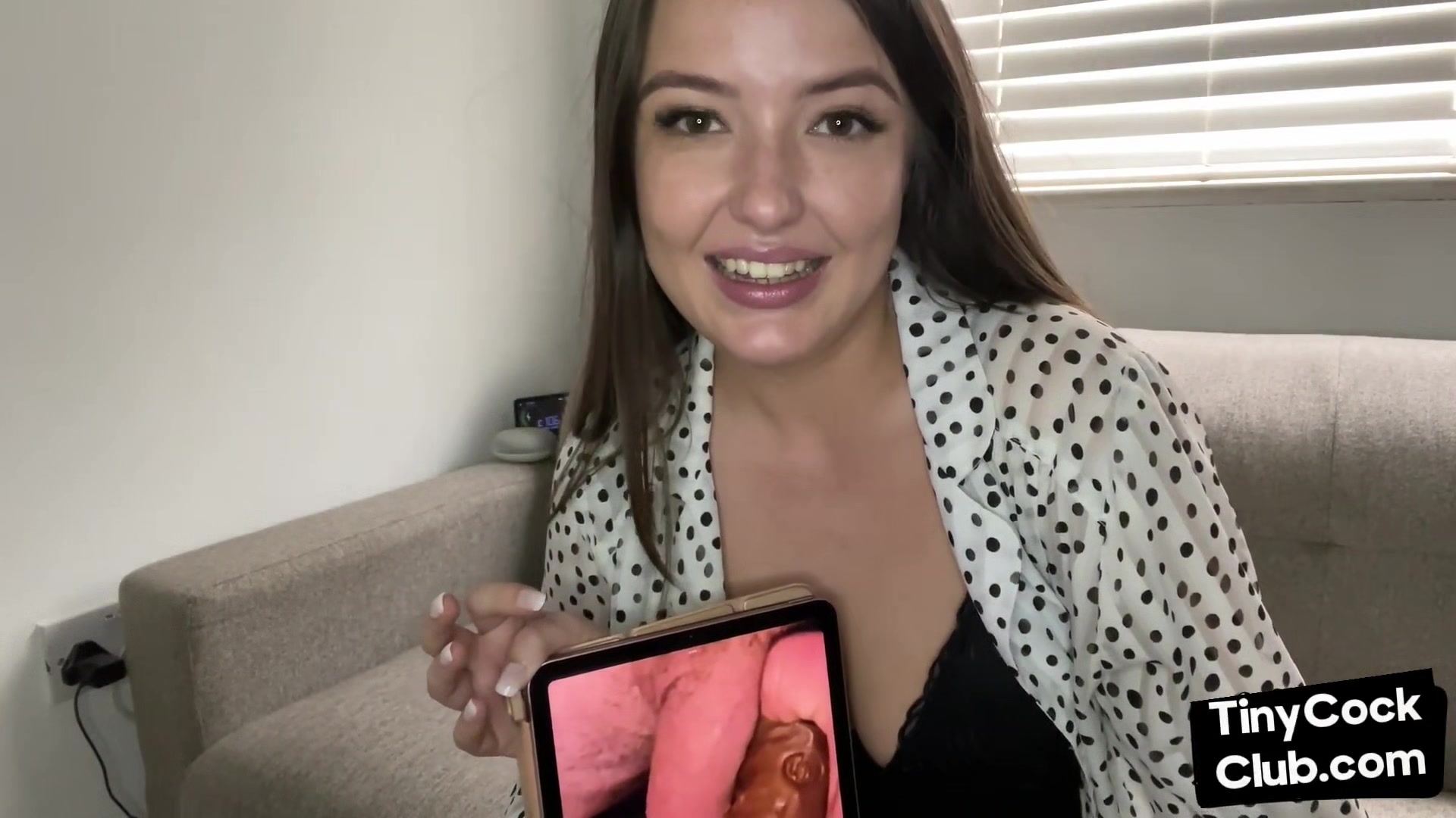 SPH amateur solo babe talking dirty on webcam 4 small cocks