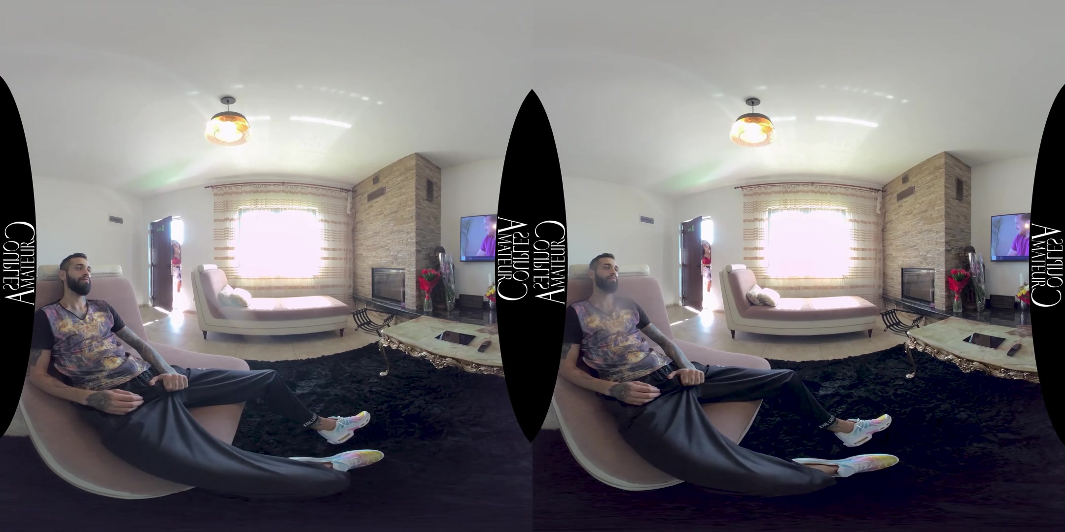 Caught My Stepbrother Watching Porn - AmateurCouplesVR