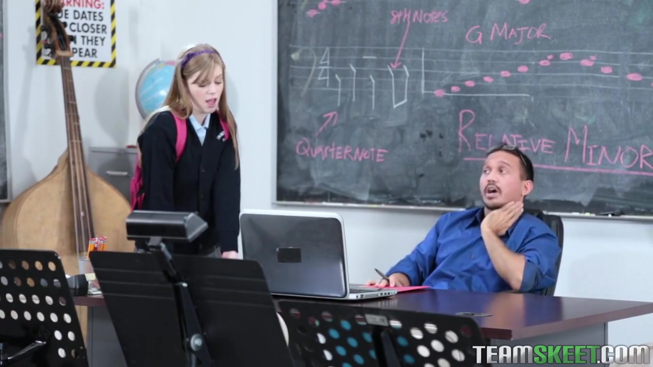 Hairy College Girl Dolly Leighs First Experience With An Older Man