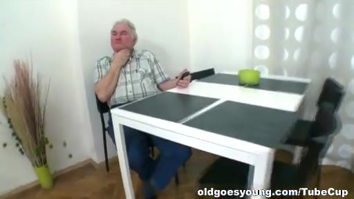 What starts as an innocent visit soon turns out to be a threesome fuck fest
