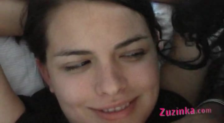 Amateur czech Zuzinka and her first lesbian experience